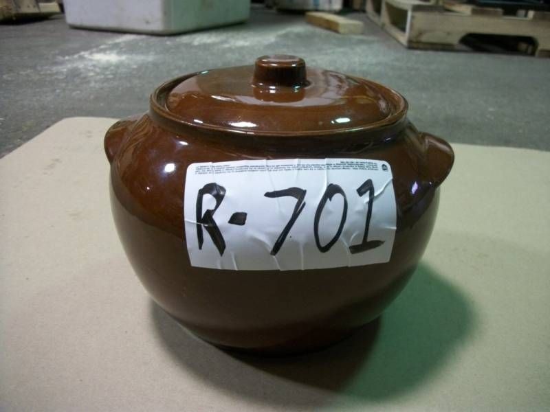 Brown WATT Oven Ware Baked Bean Pot, Cookie Jar