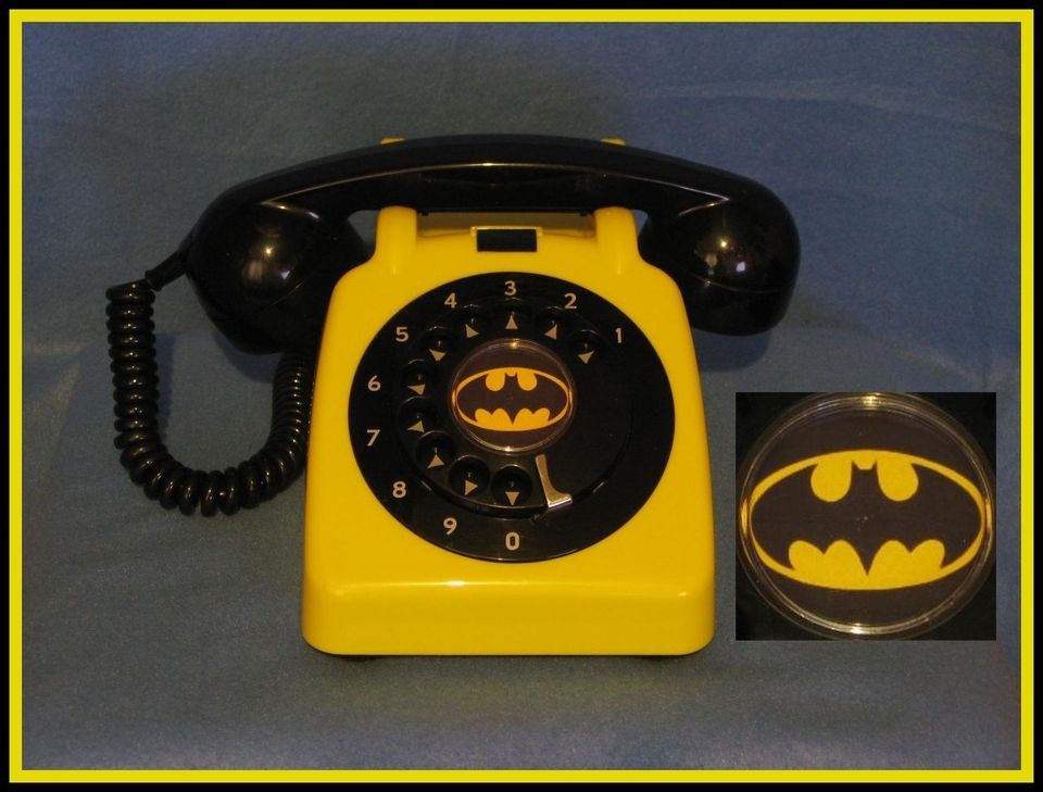   DELIVERY 60s GPO 706 GOTHAM CITY ROGUES BAT PHONE DC COMICS BATMAN