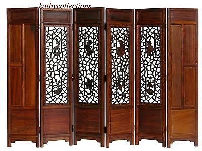 Dollhouse Furniture Chinese Mahogany Screen Barbie