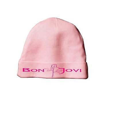 pink rose bon jovi baby infant hat cap beanie beenie