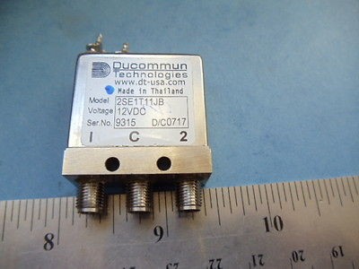 QTY SMA Relay Switch NICE Ducommun RF 2SE1T11JB Relay SMA DC to 26.5 