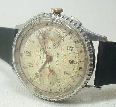 VINTAGE BREITLING CHRONOMAT CHRONOMETER VENUS 175 CHRONOGRAPH 45 