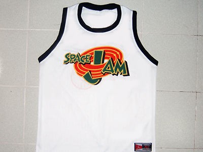 BILL MURRAY TUNE SQUAD SPACE JAM MOVIE JERSEY WHITE NEW ANY SIZE