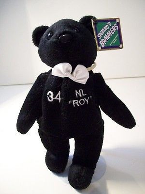 Salvinos Bammers~9~Bas​eball~#34~Blac​k Bear W/Tie~Kerry Wood~NL 