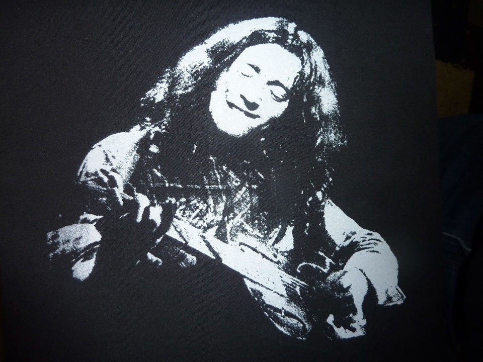 RORY GALLAGHER GUITAR T SHIRT S M L XL XXL