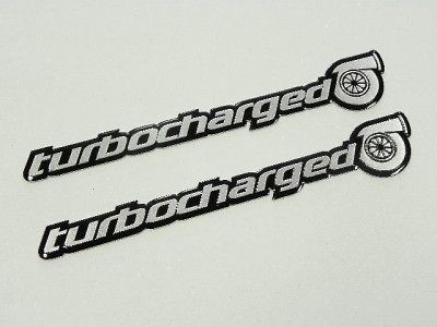 MOTORCYCLE SCOOTER TURBO TURBOCHARGED EMBLEMS BADGES