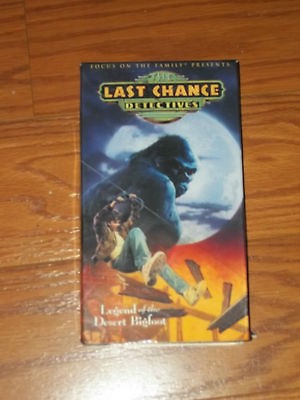 The Last Chance Detectives Video VHS Legend of the Desert Bigfoot