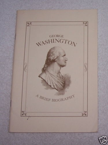 george washington biography in Antiquarian & Collectible