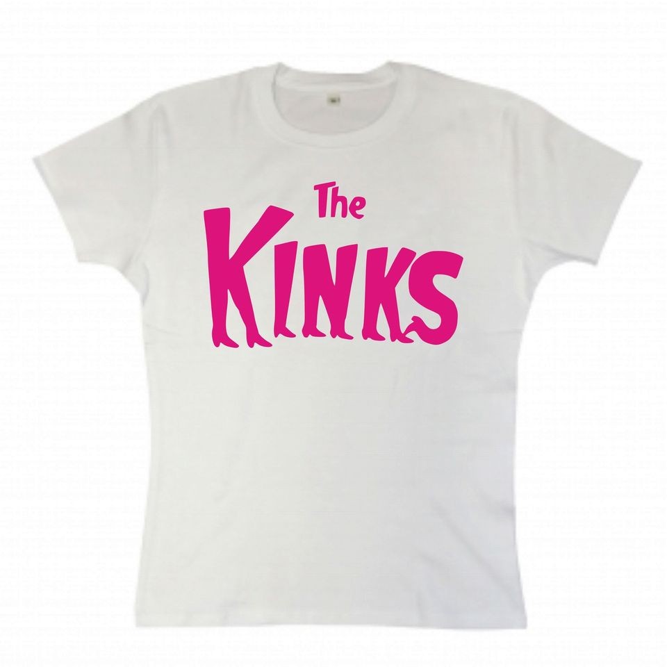 The Kinks Girlscut T Shirt   60s English, Mod, London   All Sizes 