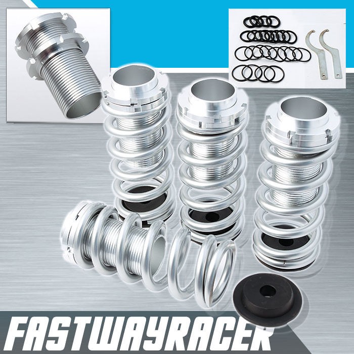 JDM EF EG EK DA DC2 D15 B18 Silver Lowering Spring Coilover Sleeve 