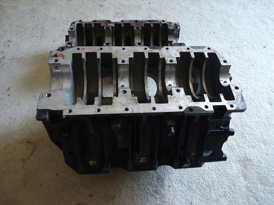 USED MERCURY OPTIMAX CYLINDER BLOCK FOR REBUILD