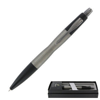 Parker Infusion Gun Metal & Black Ball Point Pen