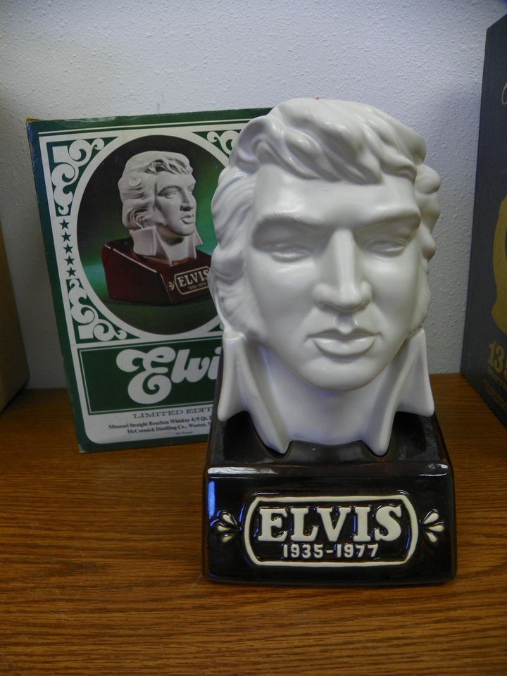 1977 McCormick Boxcar Enterprises Elvis Commemorative 1935 77 Liquor 