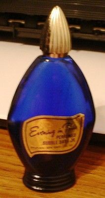   IN PARIS, 1OZ. PERFUMED BUBBLE BATH OIL BOTTLE,GOLD LABEL BOURJOIS