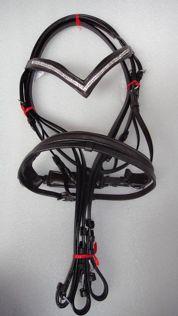 brown dressage bridle in Bridles