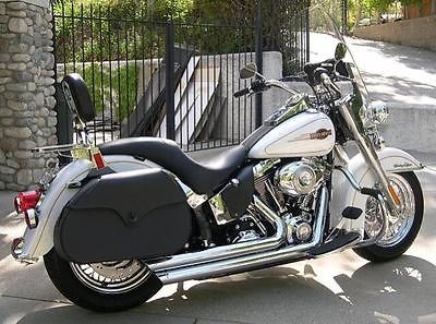 SADDLELINE HARELY DAVIDSON SOFTAIL Heritage Springer HARD LEATHER 