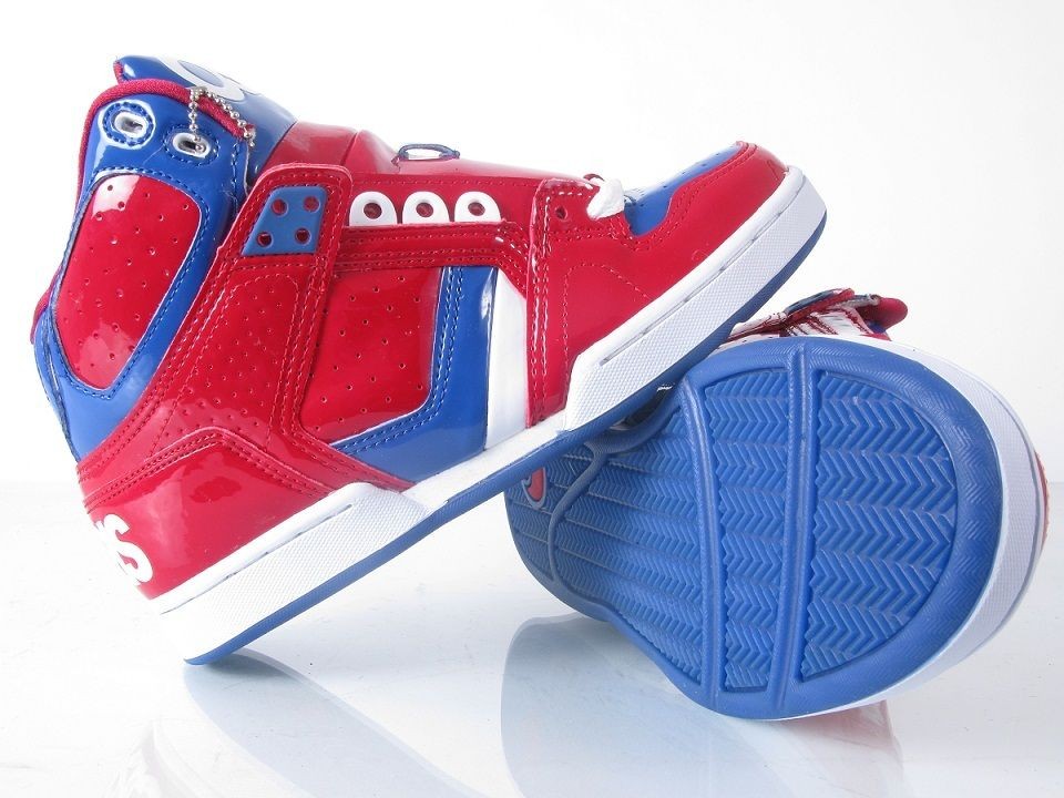 Osiris Bronx Red/white/blue Mens trainers