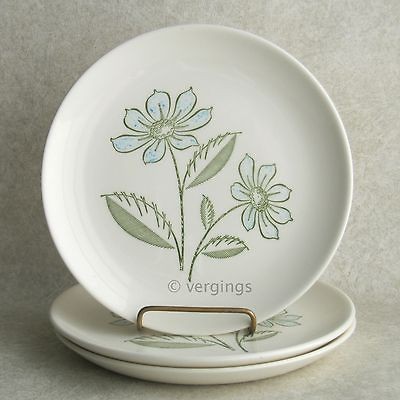 Universal Pottery Ballerina Desert Flowers Bread and & Butter Plates 