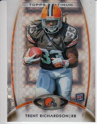   Topps Platinum #130 Trent Richardson Xfractor RC Browns  