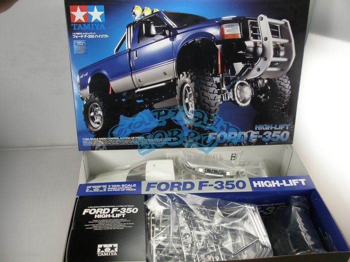 Tamiya 58372 1/10 High Lift R/C FORD F 350 Off Road Truck re 4X4 4WD 