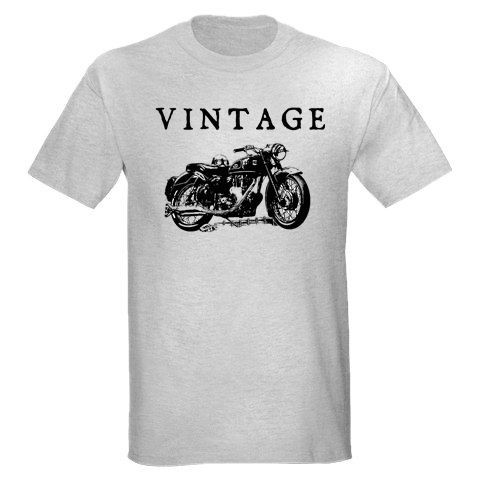 VINTAGE BSA MOTORCYCLE BIKER BIKE CHOPPER RETRO OLD SCHOOL T SHIRT