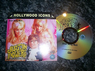 AUSTIN POWERS MAN OF MYSTERY DVD IRISH DAILY MAIL CARD SLEEVE MIKE 