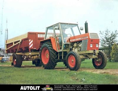 1970 Zetor Crystal BRNO Tractor Brochure Czechoslovakia