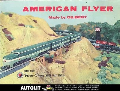 1956 American Flyer Train Brochure
