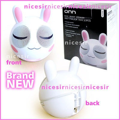 Portable Great Sound Bunny Rabbit Mini Computer Ipod  Speaker