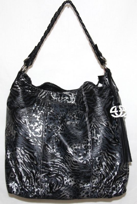 NWT Red by Marc Ecko Village Bucket Bag GUNMETAL