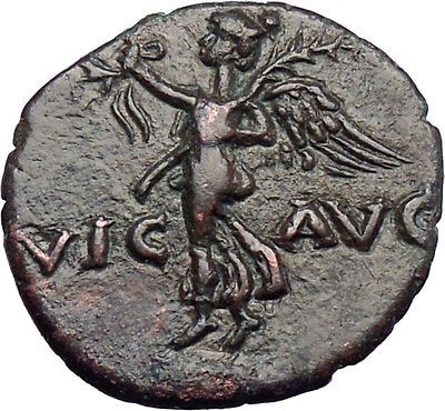 AUGUSTUS victory over BRUTUS CASSIUS Philippi 27BC Authentic Ancient 