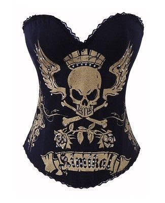 skull corset in Corsets & Bustiers