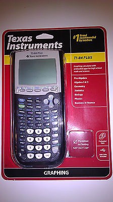   & SEALED Texas Instruments 84 Plus Graphic Graphing Calculator TI84