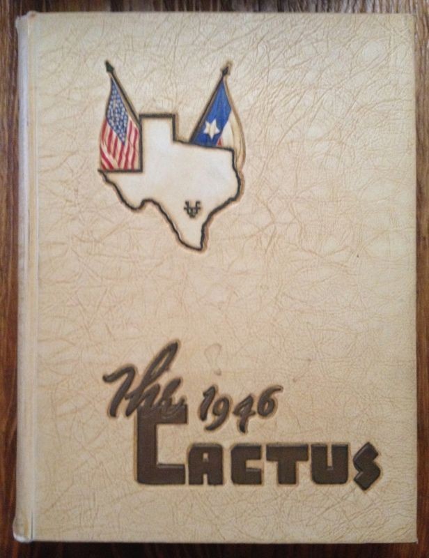 1946 UT Austin Texas Yearbook   The Cactus Annual University of Texas