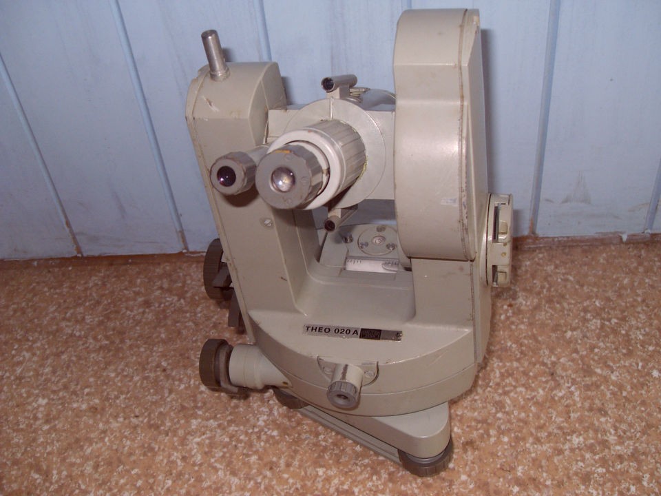 Carl Zeiss Jena Theo 020 A Theodolite   As Photos