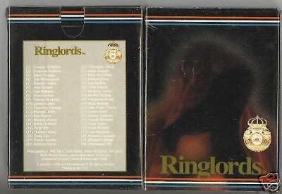   10) 1991 Ringlords Boxing 40 Card Set, w/Muhammad Ali, Camacho & More