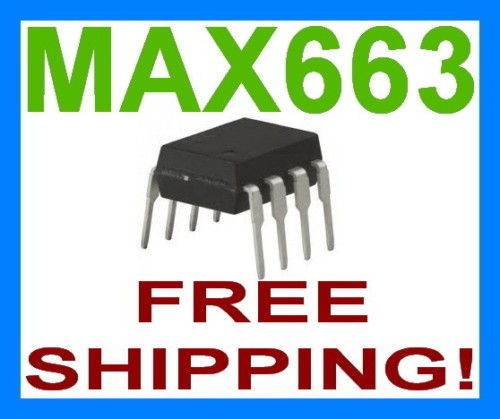 MAX663 CPA+ 40mA 5V Programmable Voltage Regulator IC