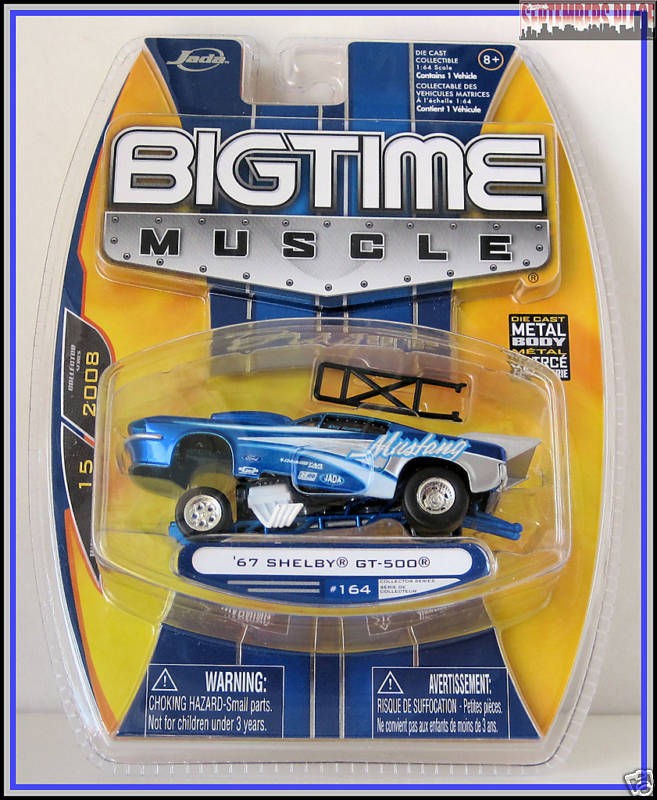 Jada BIGTIME MUSCLE 67 Shelby GT 500 Blue 164