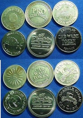 Coins & Paper Money  Exonumia  Tokens Car Wash