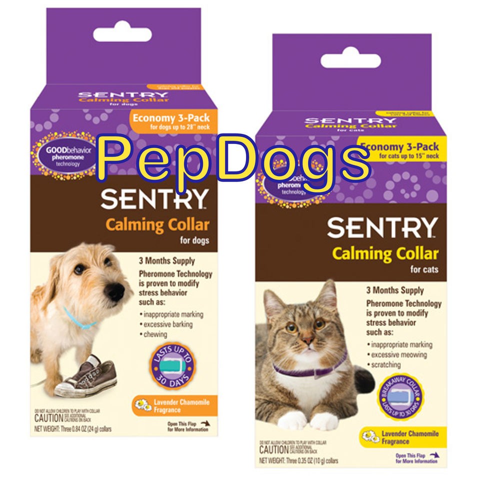   MONTHS Good Behavior Pheromone Calming Dog Cat Collar Anxiety Stress