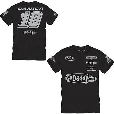 Danica Patrick 2012 The Game #10 GoDaddy Ghost Uniform Tee FREE 