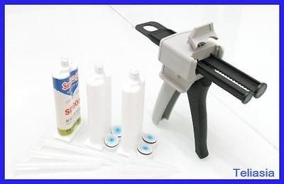 Epoxy Resin Gun Dispenser Static Mixer Mixing Nozzle D1