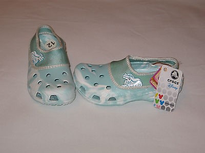 NWOB crocs / ariel crocling / sea foam swirl Size 12 / 13