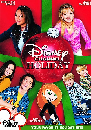 Disney Channel Holiday DVD   RAVEN LIZZIE MCGUIRE ZACK & CODY KIM 