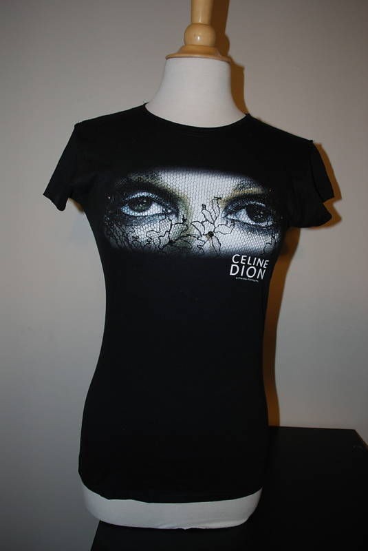 Celine Dion Pop Concert Rock Las Vegas Diva T Shirt L