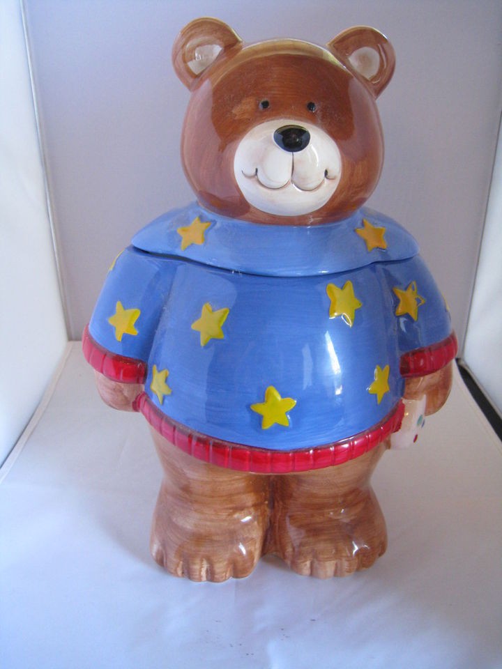 Certified International Cookie Jar Bear Coco Dowley IUC