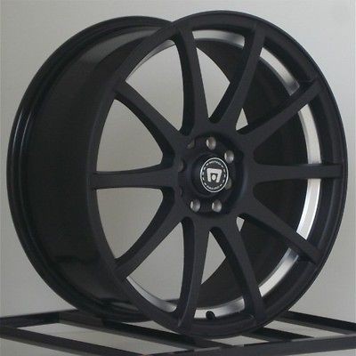   Rims Black Honda Civic Fit Scion xB xA Chevy Cobalt 4x100 Lug NEW