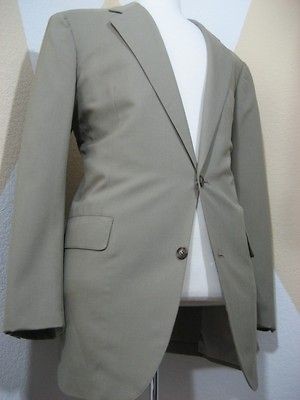 Southwick Khaki green Sport coat blazer jacket 2 button Single vent US 