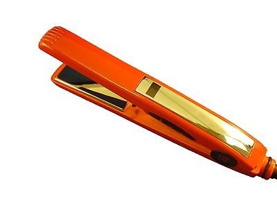 CHI 1 Titanium Orange Flat Iron Hair Straightener New