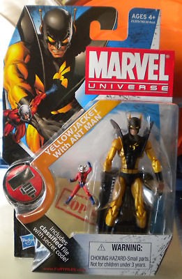 Marvel Universe YELLOW JACKET W/ ANT #32 Fury Files NEW